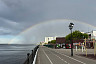 Над Саратовом утром появилась двойная радуга