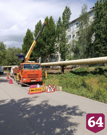 В Саратове и Балакове теплоэнергетики заменили 6,3 километра трубопроводов